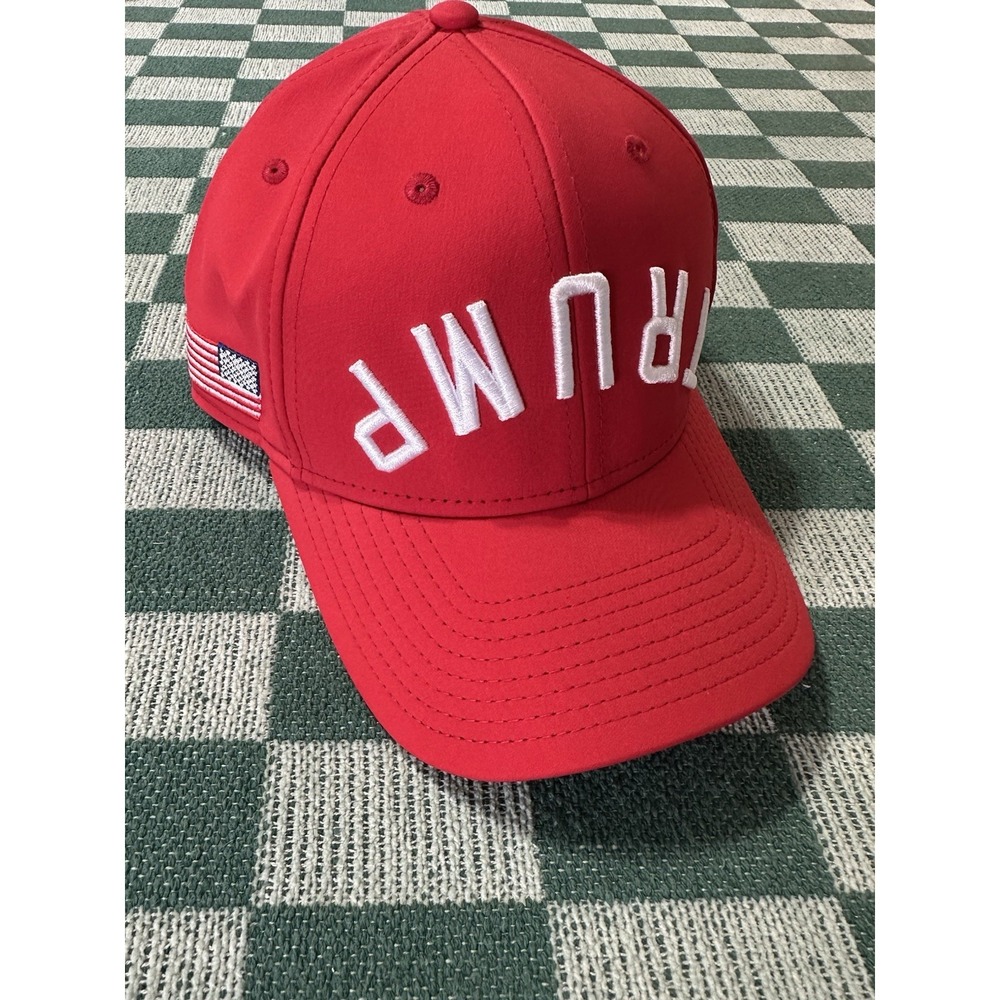 Dome Headwear‎ Co. Trump USA Red Adjustable One Size Baseball Cap